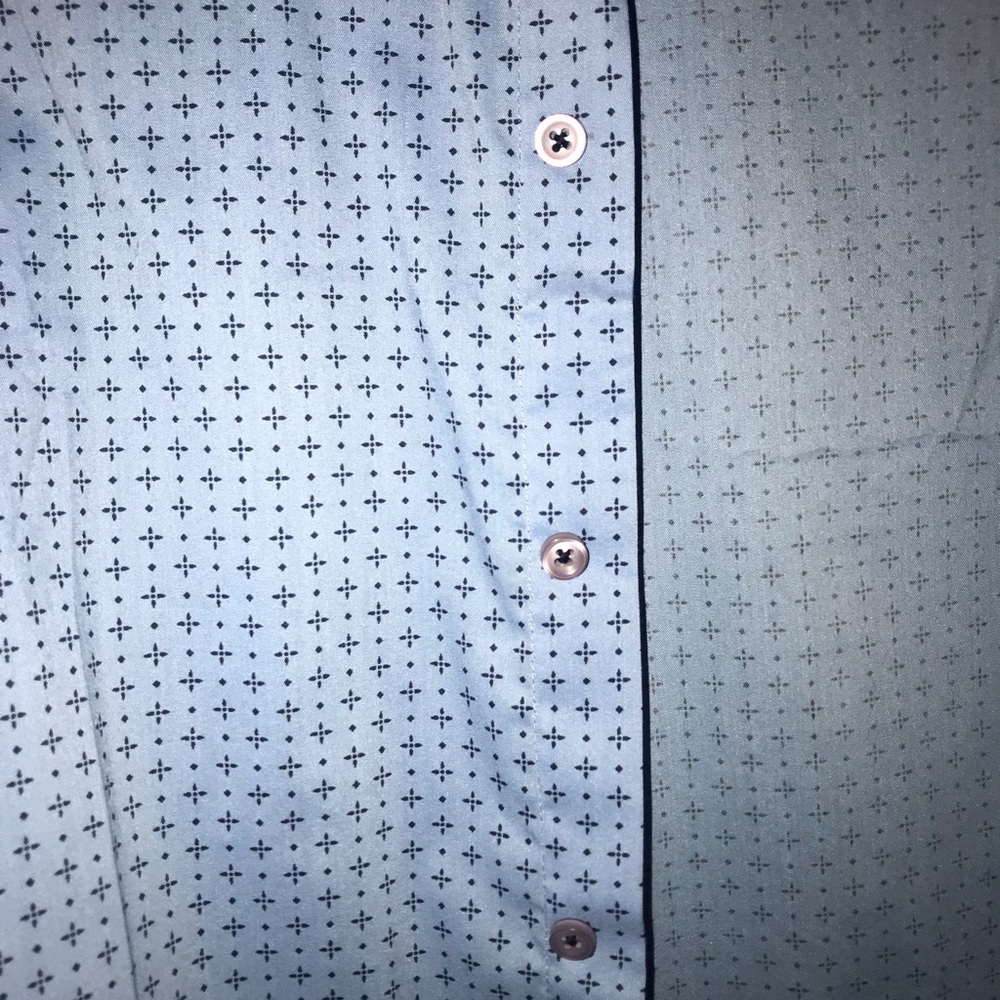 Authentic blue button down - Picture 2 of 2